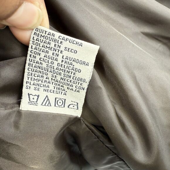 JONES NEW YORK Sport Women’s Coat Size L Brown Jacket Drawstring Waist - Picture 14 of 16